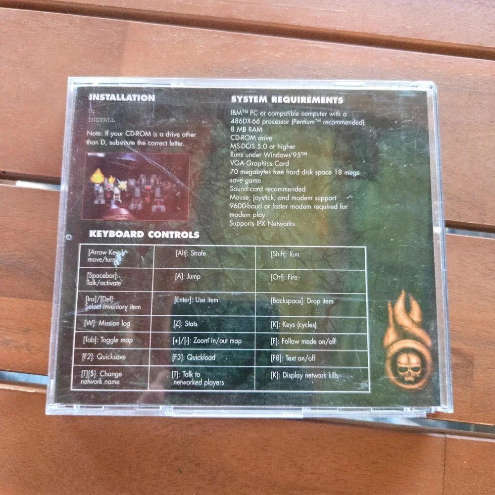 VTG Strife Quest For The Sigil PC CD ROM Game Velocity 1996 Doom Engine Manual